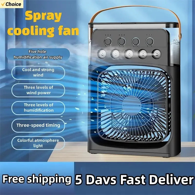 ❄️ 3-in-1 Portable Mini Air Cooler