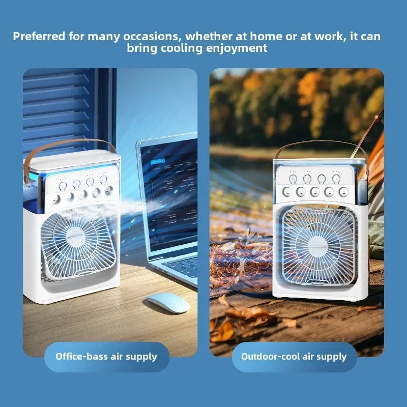 ❄️ 3-in-1 Portable Mini Air Cooler