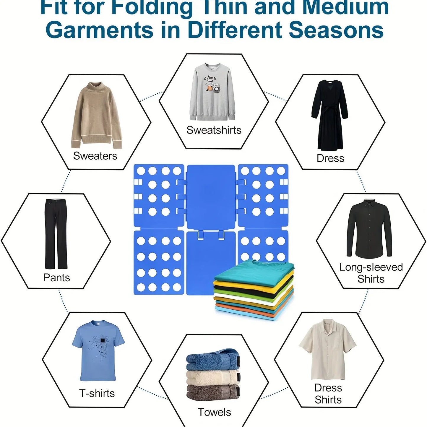 π Plastic Clothes Folding Board