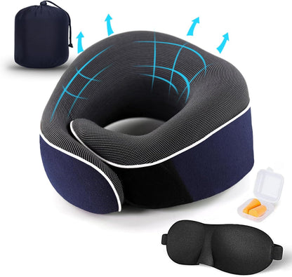 ✈️ Travel Neck Pillow – Comfort That Travels With You
