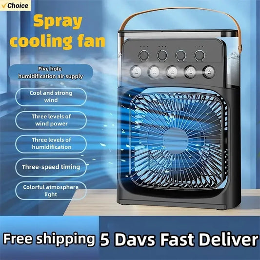 ❄️ 3-in-1 Portable Mini Air Cooler