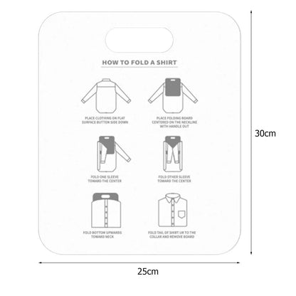 👕 Plastic Clothes Folding Board