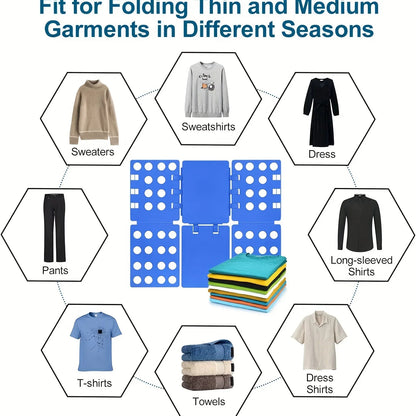 👕 Plastic Clothes Folding Board